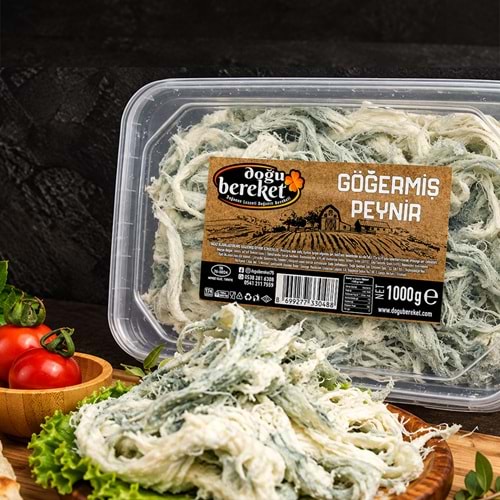 GÖĞERMİŞ YEŞİL ÇEÇİL PEYNİRİ 1KG