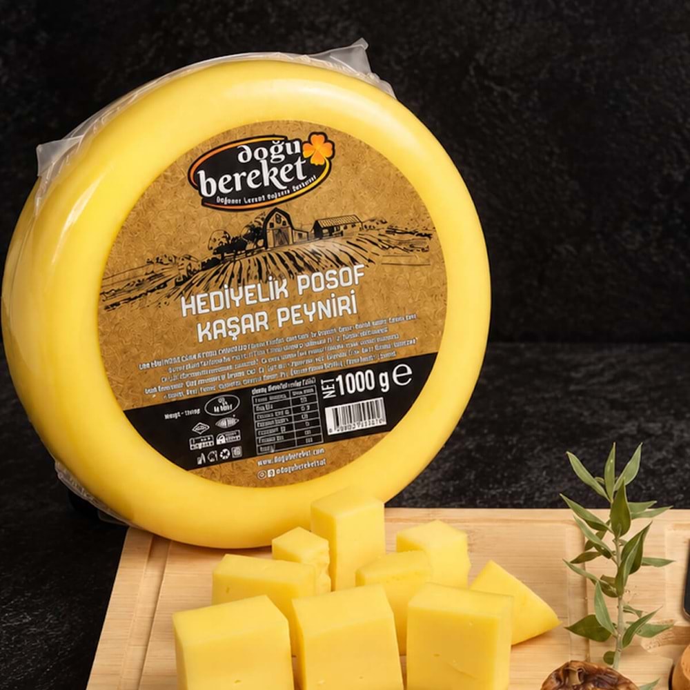 HEDİYELİK POSOF KAŞAR PEYNİRİ 1KG