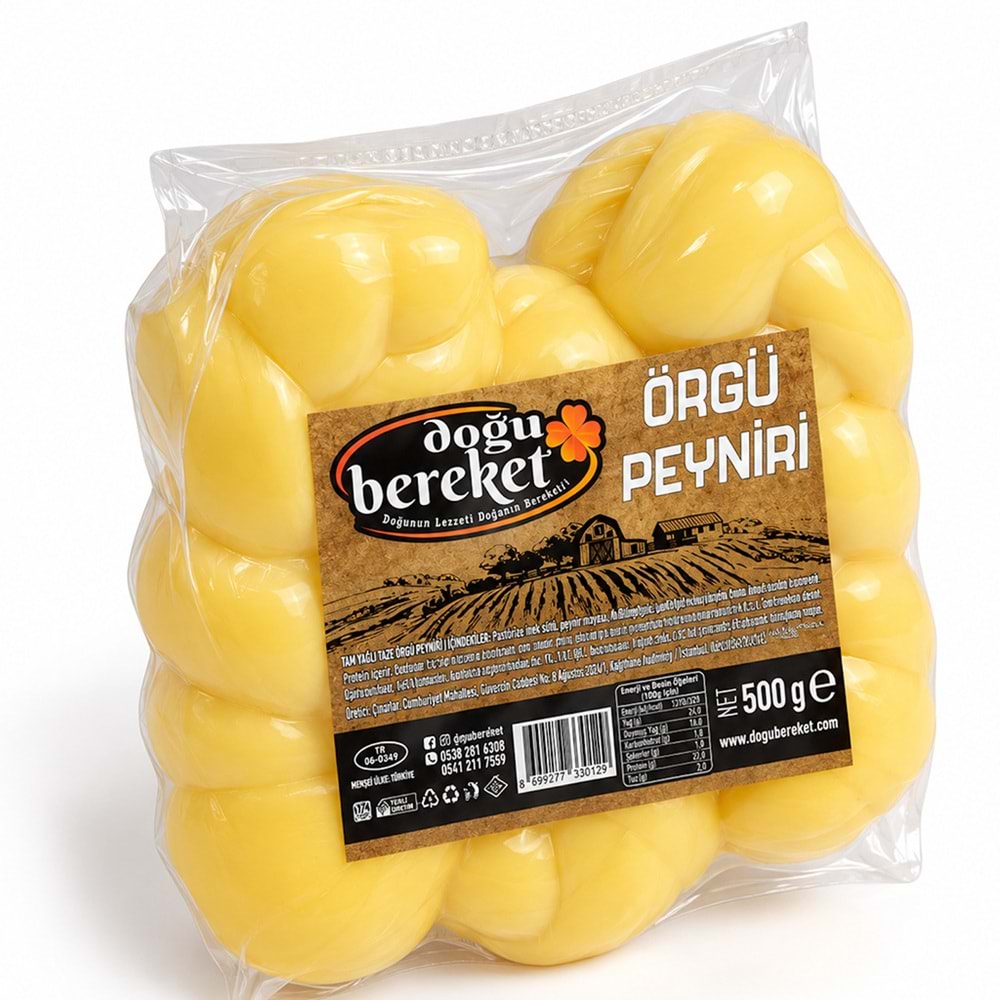 ÖRGÜ PEYNİRİ 500GR